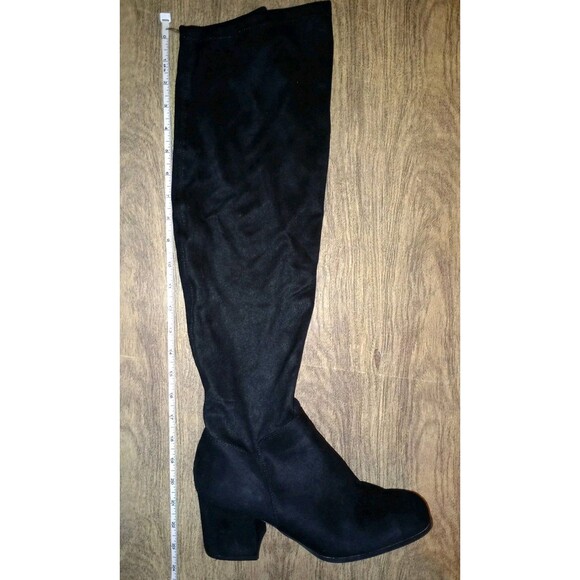 Christian Siriano Faux Suede Knee Boots w/ Unbranded Ankle Booties 9.5 Lot Of 2 - Picture 9 of 14